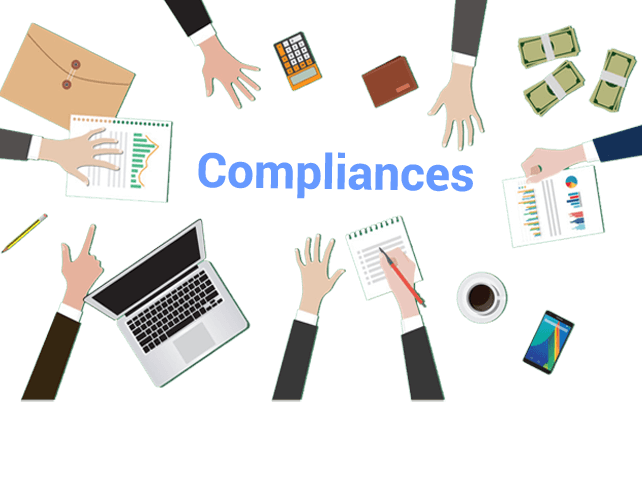 LIST OF STATUTORY COMPLIANCES FOR COMPANIES IN INDIA